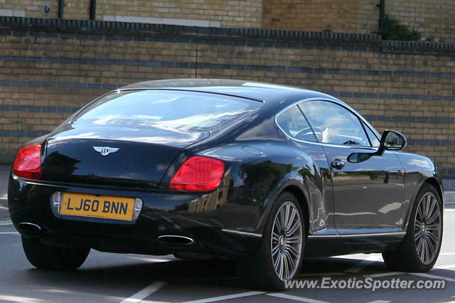 Bentley Continental spotted in Cambridge, United Kingdom