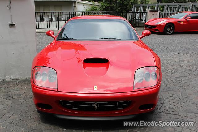 Ferrari 575M spotted in Makati, Philippines