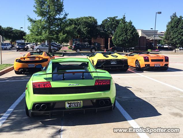 Lamborghini Aventador spotted in Dallas, Texas