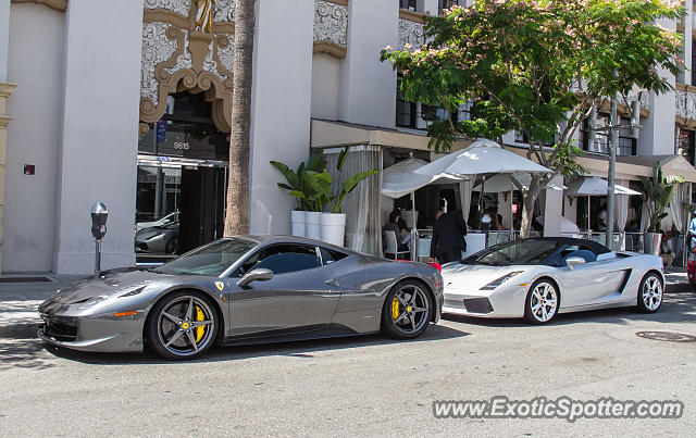 Lamborghini Gallardo spotted in Beverly Hills, California