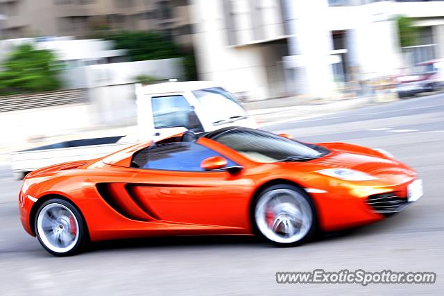 Mclaren MP4-12C spotted in Kaohsiung, Taiwan