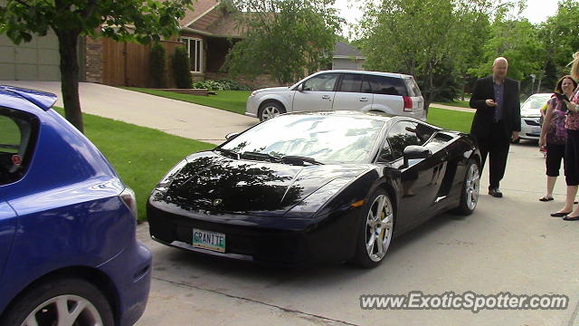 Lamborghini Gallardo spotted in Winnipeg, Canada