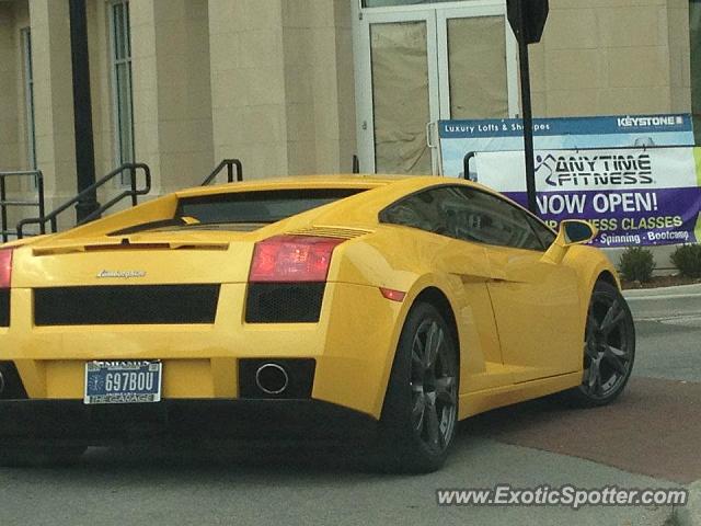 Lamborghini Gallardo spotted in Indianapolis, Indiana