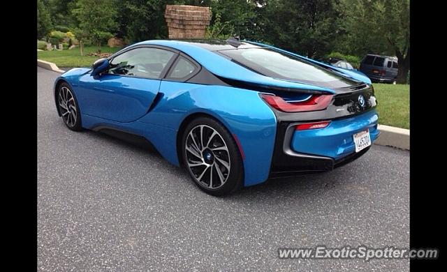 BMW I8 spotted in Enola, Pennsylvania