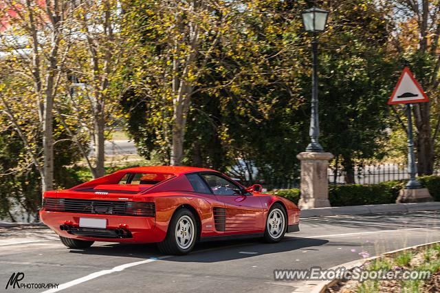 Ferrari Testarossa spotted in Johannesburg, South Africa