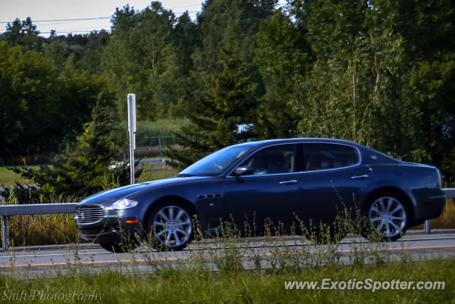 Maserati Quattroporte spotted in Webster, New York