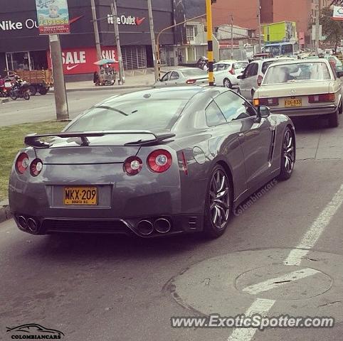 Nissan GT-R spotted in Bogota, Colombia