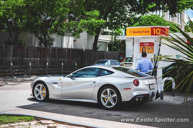 Ferrari F12 spotted in Houston, United States