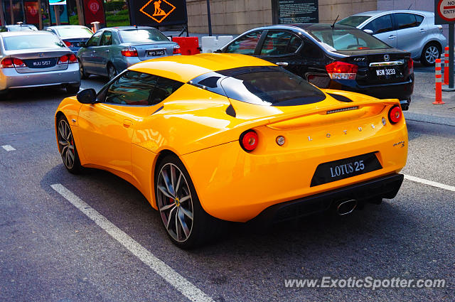 Lotus Evora spotted in Kuala Lumpur, Malaysia