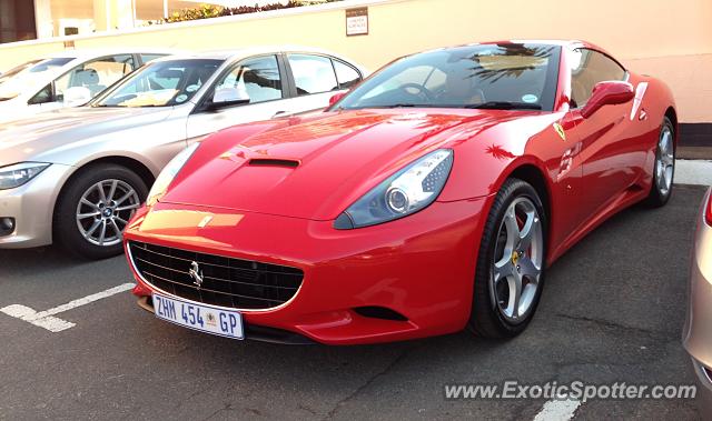 Ferrari California spotted in Umhlanga, South Africa