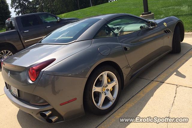 Ferrari California spotted in West Des Moines, Iowa