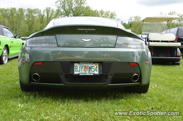 Aston Martin Vantage spotted in Lakeville, Connecticut