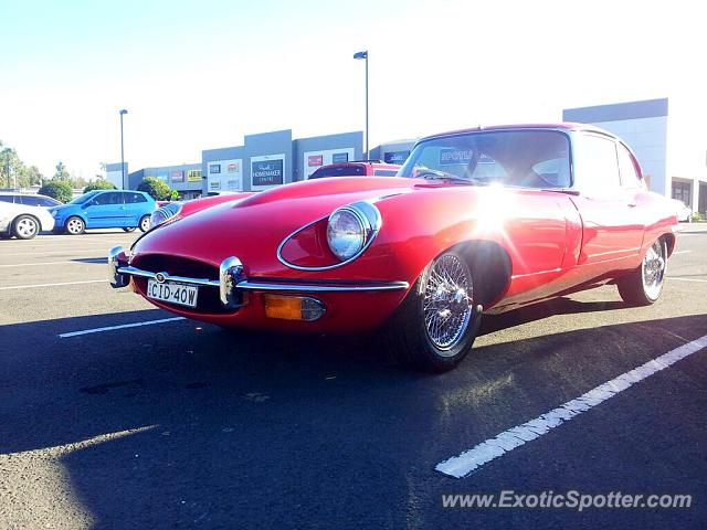 Jaguar E-Type spotted in Sydney, Australia
