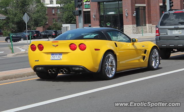 Chevrolet Corvette ZR1 spotted in Denver, Colorado