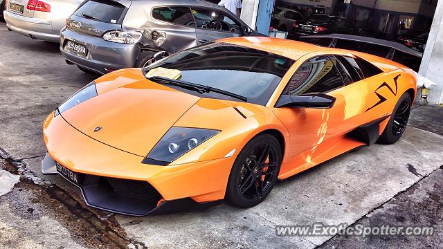 Lamborghini Murcielago spotted in Bukit Merah, Singapore