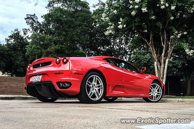 Ferrari F430 spotted in Dallas, Texas