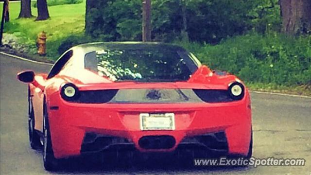 Ferrari 458 Italia spotted in Cincinnati, Ohio