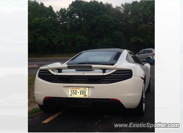 Mclaren MP4-12C spotted in Brookfield, Wisconsin