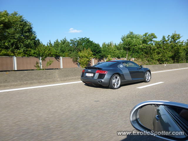 Audi R8 spotted in Lincent, Belgium