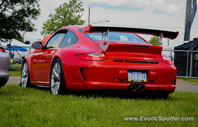 Porsche 911 GT3 spotted in Watkins Glen, New York