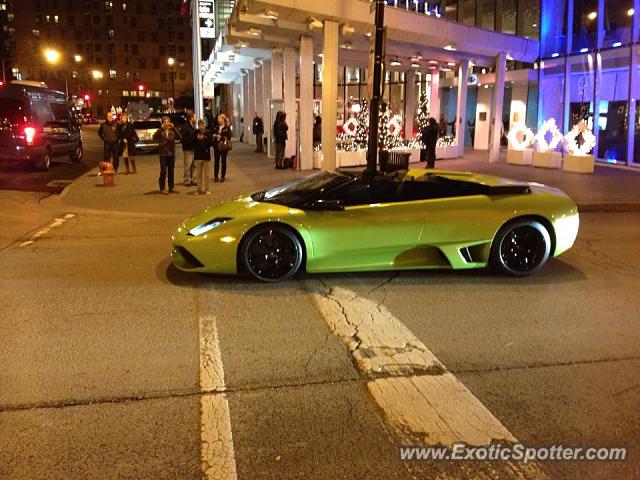 Lamborghini Murcielago spotted in Chicago, Illinois