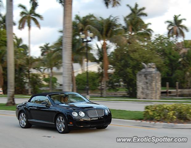 Bentley Continental spotted in Fort Lauderdale, Florida