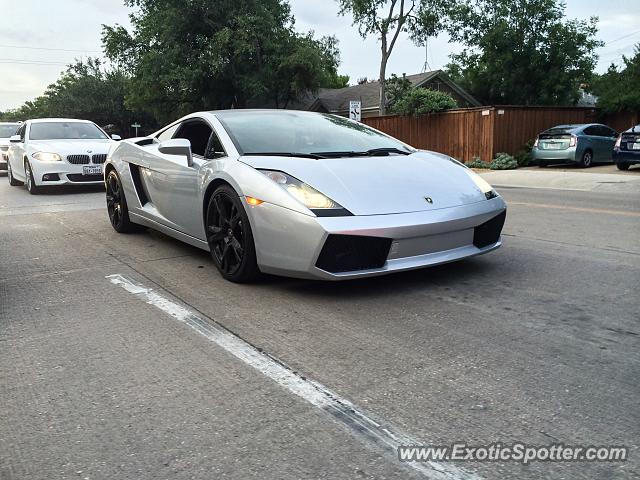 Lamborghini Gallardo spotted in Dallas, Texas