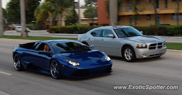 Lamborghini Murcielago spotted in Fort Lauderdale, Florida