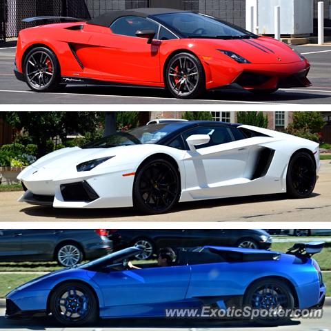 Lamborghini Gallardo spotted in Dallas, Texas
