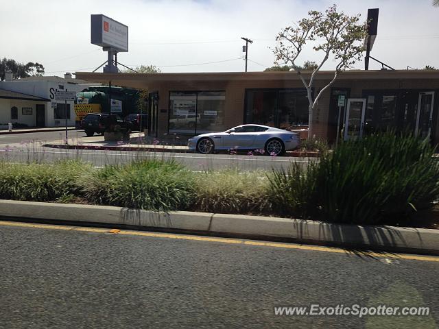 Aston Martin DB9 spotted in Newport Beach, California