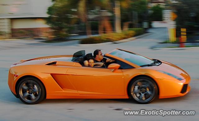 Lamborghini Gallardo spotted in Fort Lauderdale, Florida