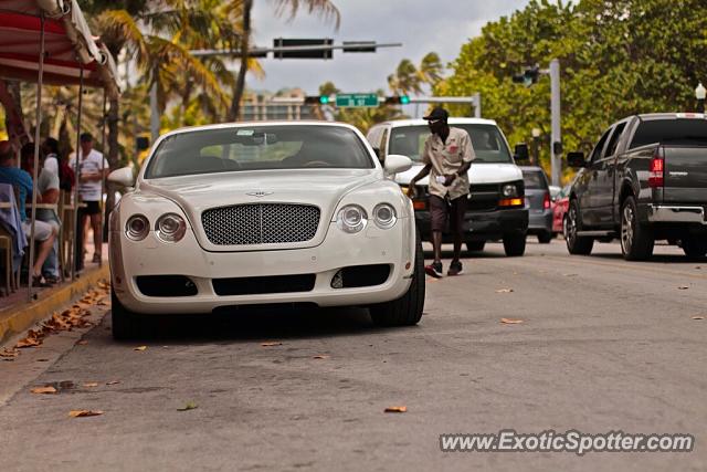 Bentley Continental spotted in Miami, Florida