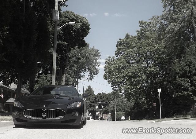 Maserati GranTurismo spotted in London, Ontario, Canada