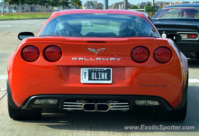 Callaway Z06 spotted in Dallas, Texas