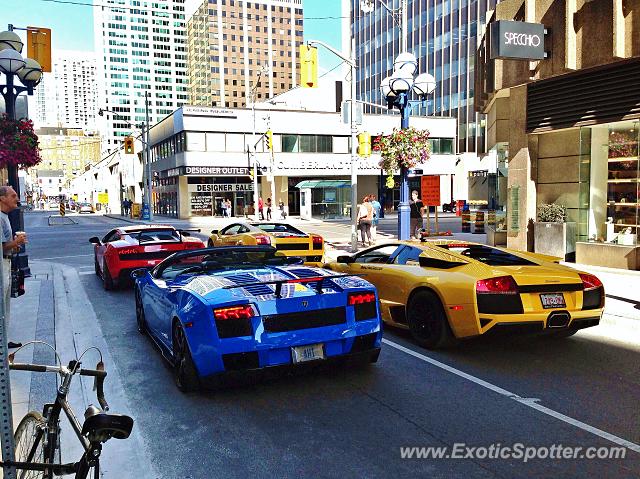 Lamborghini Murcielago spotted in Toronto, Canada