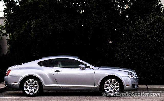 Bentley Continental spotted in Indianapolis, Indiana