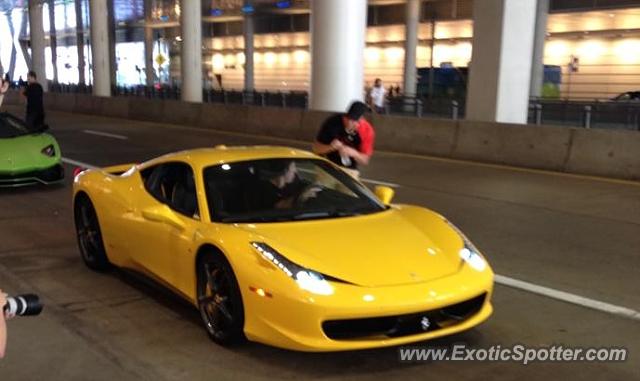 Ferrari 458 Italia spotted in Pittsburgh, Pennsylvania