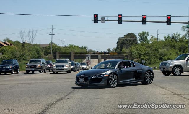 Audi R8 spotted in Lake Zurich, Illinois