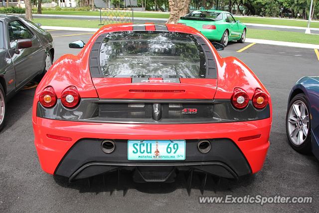 Ferrari F430 spotted in Makati, Philippines