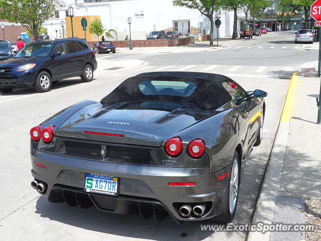 Ferrari F430 spotted in Birmingham, Michigan