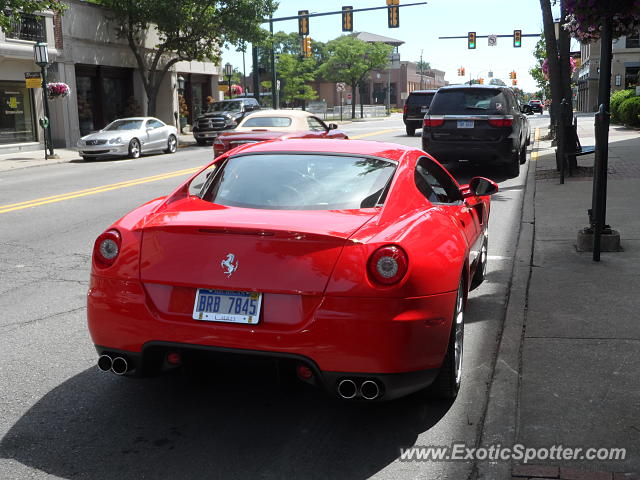Ferrari 599GTB spotted in Birmingham, Michigan