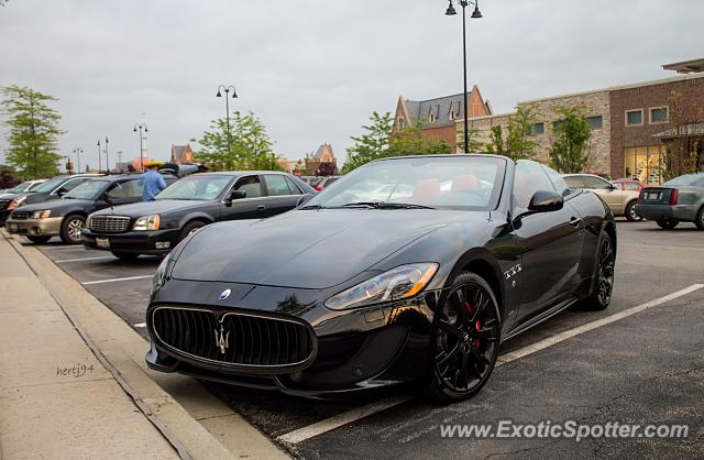 Maserati GranCabrio spotted in Barrington, Illinois