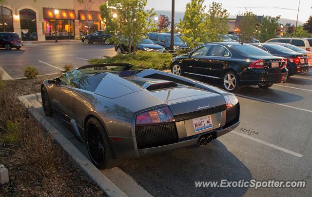 Lamborghini Murcielago spotted in Barrington, Illinois
