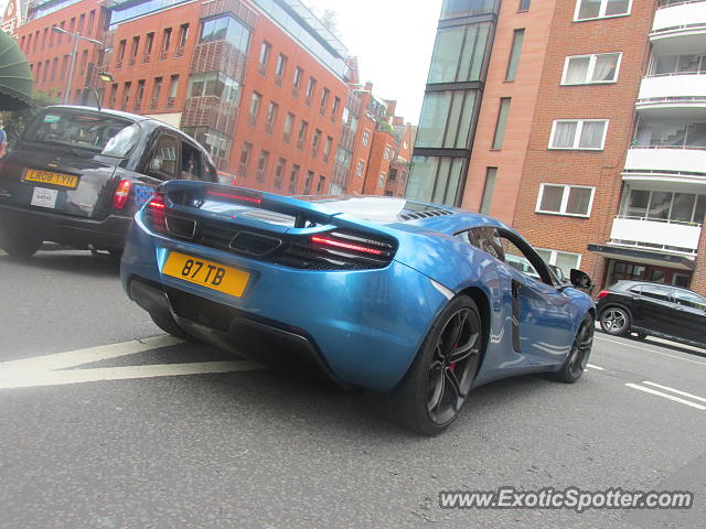 Mclaren MP4-12C spotted in London, United Kingdom