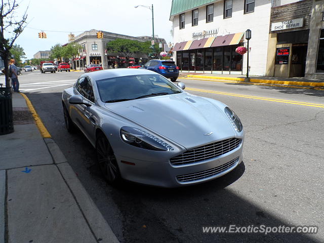 Aston Martin Rapide spotted in Birmingham, Michigan