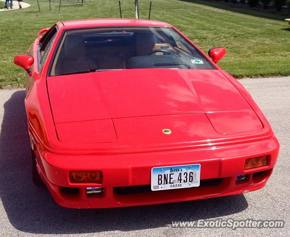 Lotus Esprit spotted in Ames, Iowa