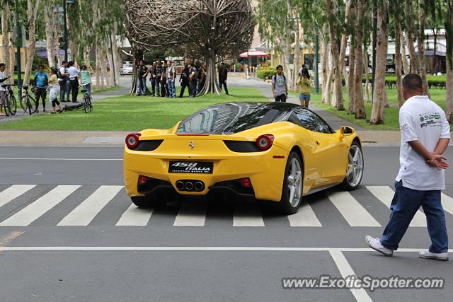 Ferrari 458 Italia spotted in Taguig, Philippines