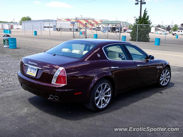 Maserati Quattroporte spotted in Watkins Glen, New York