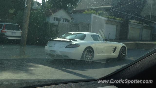 Mercedes SLS AMG spotted in Easton, Pennsylvania