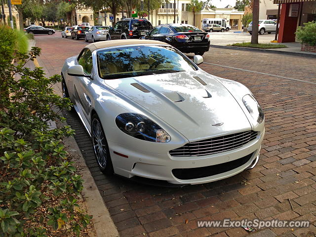 Aston Martin DBS spotted in Winter Park, Florida